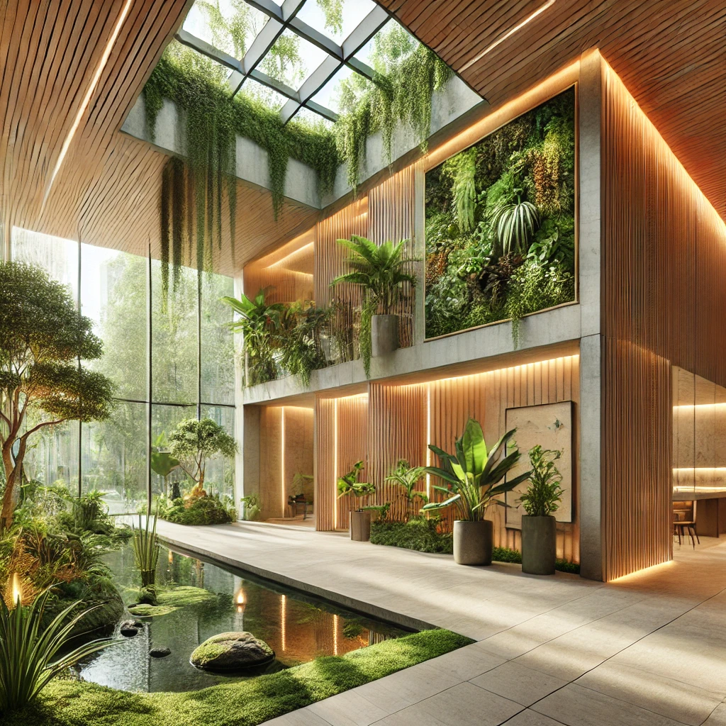 Arquitetura Biofílica: Conectando Espaços Construídos à Natureza